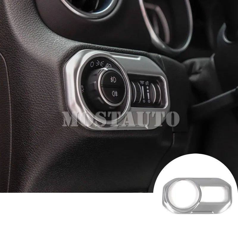 Внутренняя кнопка переключателя фары для Jeep Wrangler JL 2018 2019 1 шт.