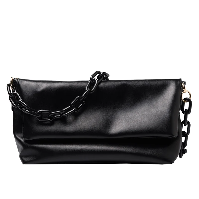 

Spring and summer retro bag female 2021 new trendy fashion net red wild ins acrylic chain messenger arm bag