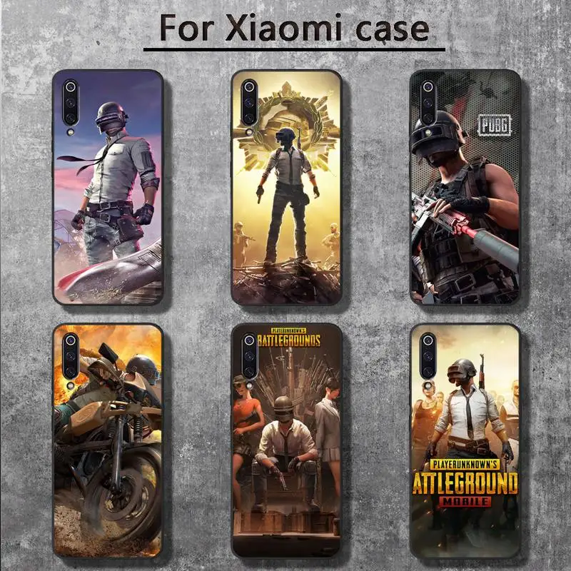 

Popular game PUBG Phone Case for Xiaomi mi 6 6plus 6X 8 9SE 10 Pro mix 2 3 2s MAX2 note 10 lite Pocophone F1