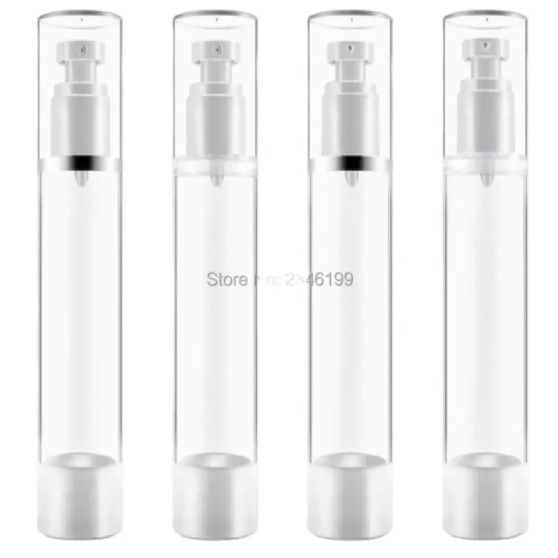 Пластиковый распылительный насос 15 мл Пустой для лосьона 30 безвоздушная бутылка
