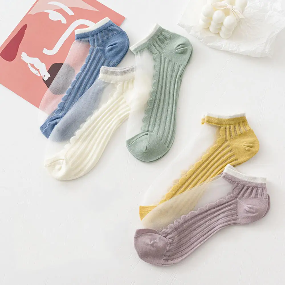 1 пара летние пикантные ретро носки для девочек|Носки| |