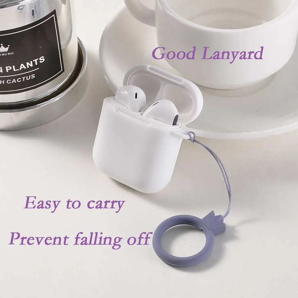 

Abstract Garland pattern For Airpods 1/2 Case Flower Soft Silicone Bluetooth Wireles Earphone Protective Cover For Airpod 1/2