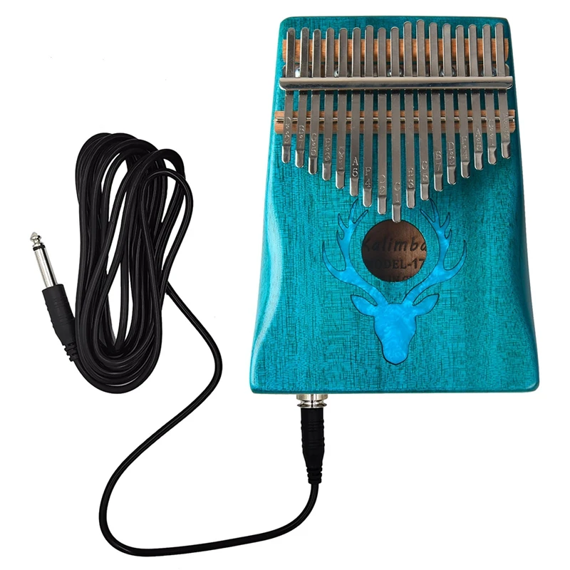 

17 клавиш, калимба, пианино для большого пальца, корпус из красного дерева, пианино для большого пальца, музыкальный инструмент, калимба с ауд...