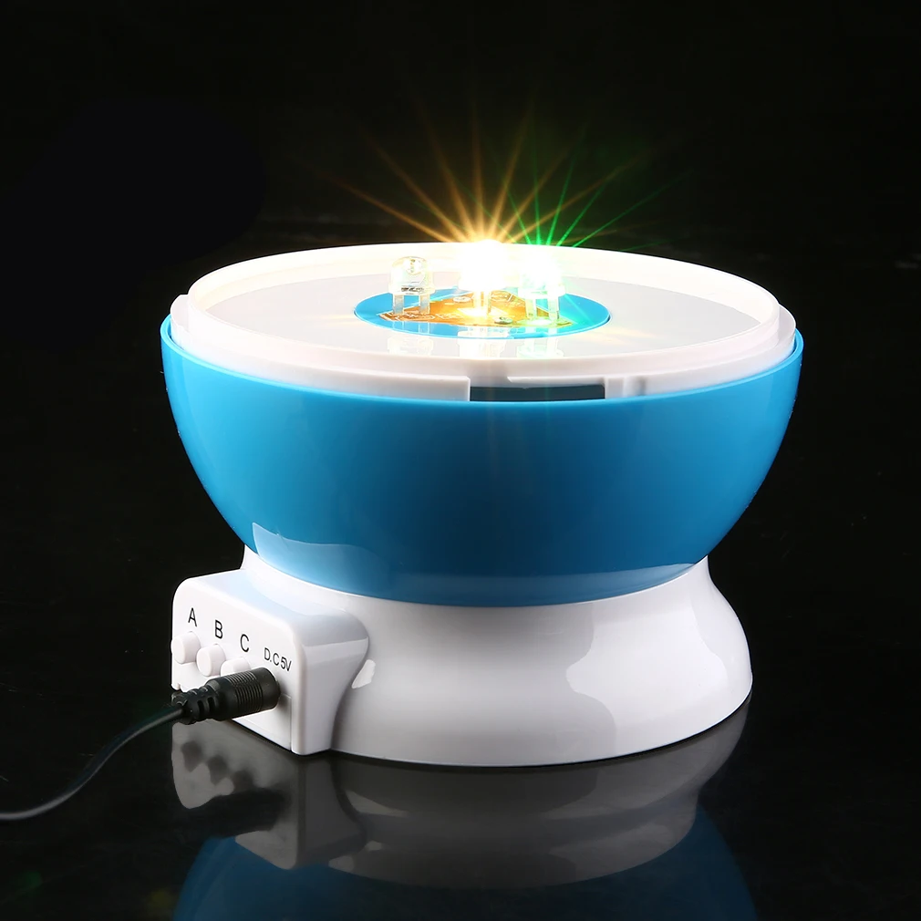 Новинка 2017 года 3-режимный светодиодный вращающийся Звездный светильник Цвет