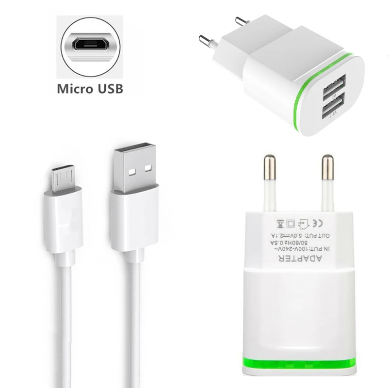 2 Порты USB адаптер мобильный телефон настенный Зарядное устройство устройства
