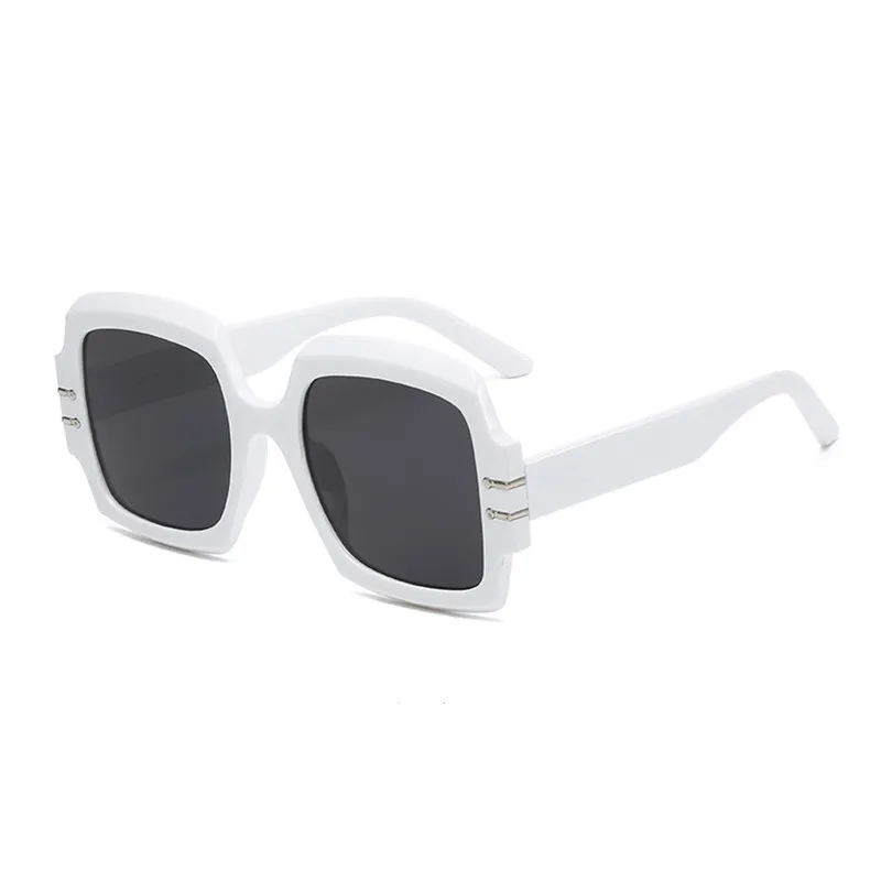 

New Square Sunglasses Women Big Frame Eyewear Fashion Brand Shades Vintage Sun Glasses Female UV400