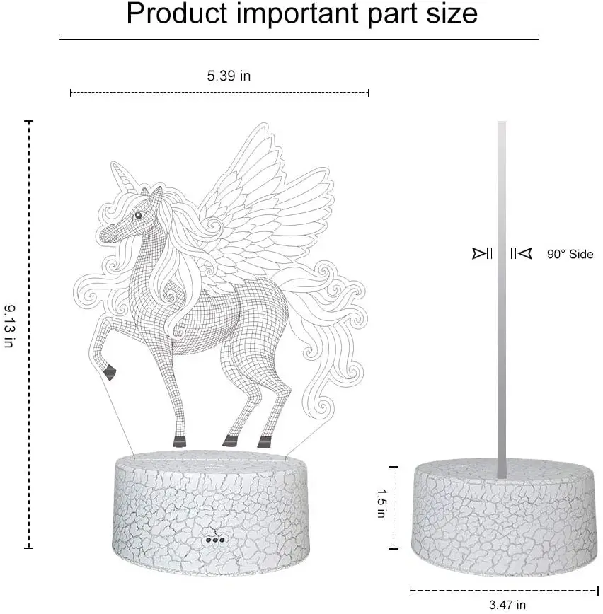 Детские ночники светильник ночное 3D светодиодный Ночной Творческий Настольная