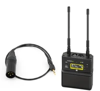 mogami 2944 locking 3 5 audio plug to neutrik xlr 3 pin malefemale for sony d11d12v1 wireless bodypack audio connection cable