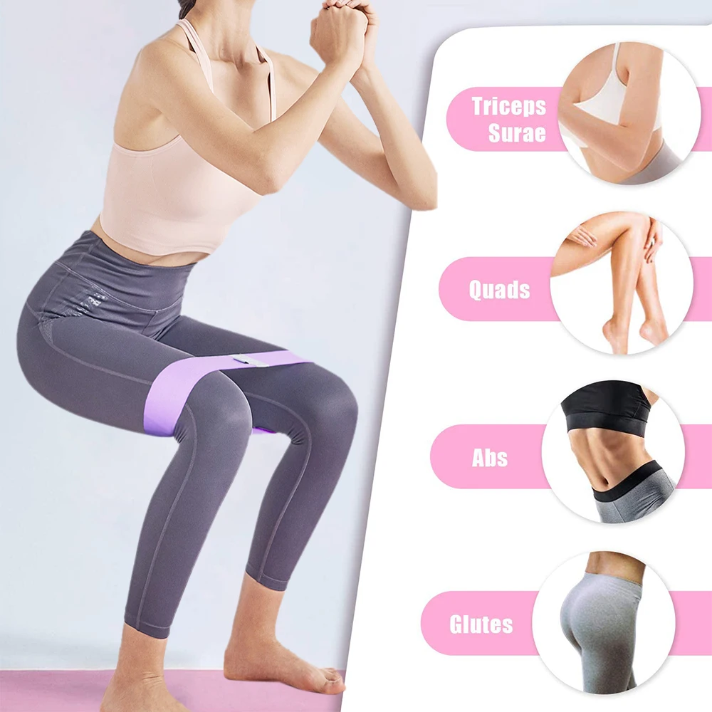 Тканевые Эспандеры 1 шт. эластичная лента для занятий спортом йогой