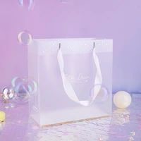 paper bags with handles wedding supplies packaging bag birthday details guests small business supplies decorative favor bags