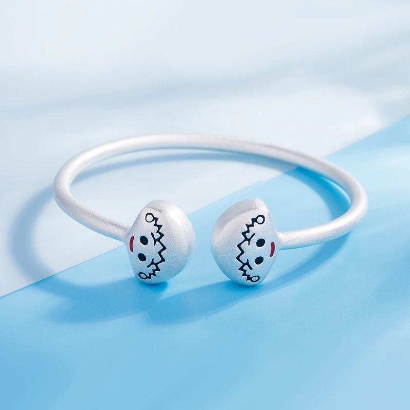 Браслет детский из серебра 100% пробы с мультяшными персонажами|Гибкие и жесткие