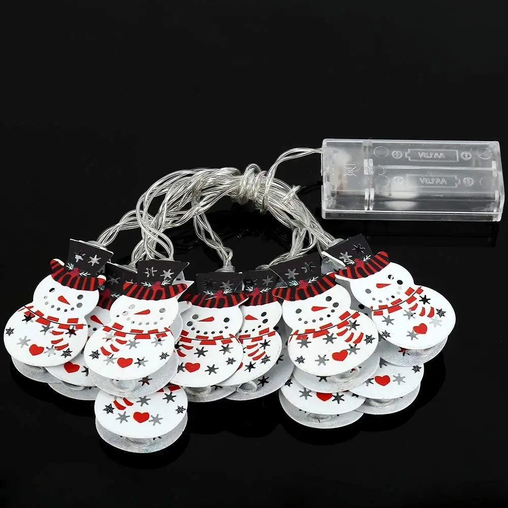 Рождественский елочный светильник s Снеговик 5.9ft 10 светодиодный Сказочный на