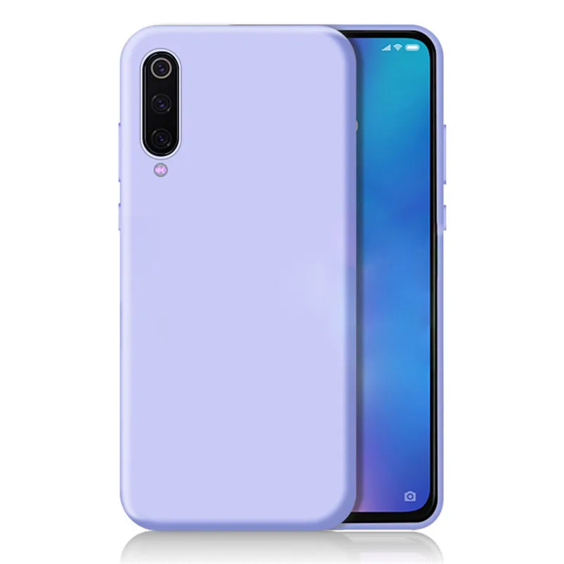 zi Роскошный жидкий силиконовый чехол для Xiaomi mi 9T 9 SE A2 6X A3 8 Lite CC9 CC9e mi x 3 чехол для Red mi Note 7 Pro Go K20 6 6A 7A Funda - Цвет: zi