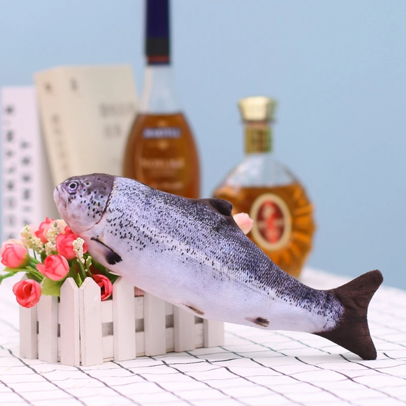 

Creative Fish Shape Pet Toy Fish Shape Bite Resistant Catnip Cat Toy Pet Chew Toy Pet Interaction Training Supplies #5