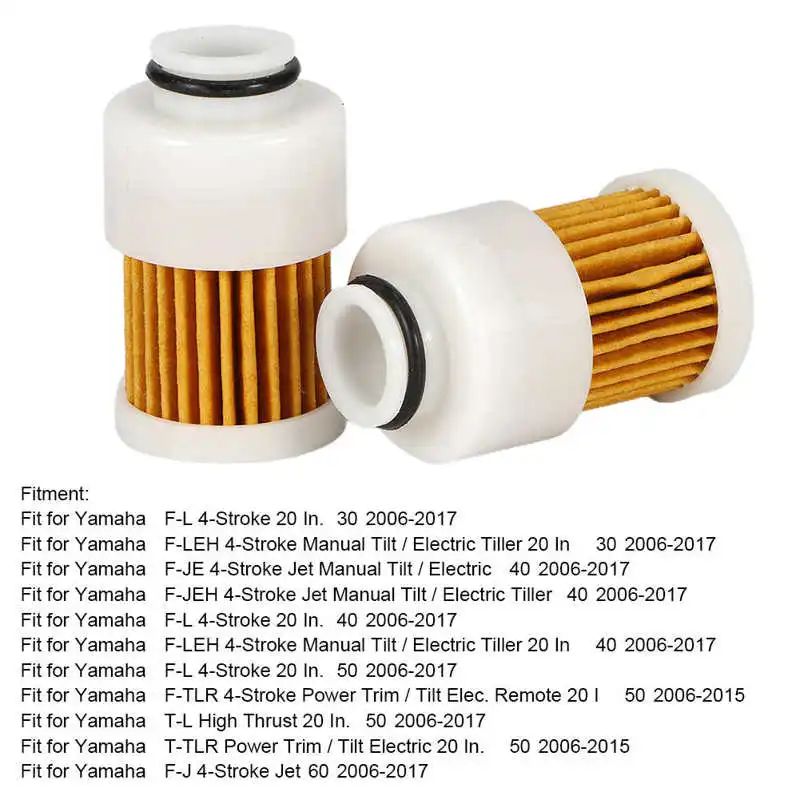 Фильтр для топлива 6D8 24563 00 топливный фильтр двигателя Yamaha F30/F40/F50/F60/F70/F F90/F115 HP 2