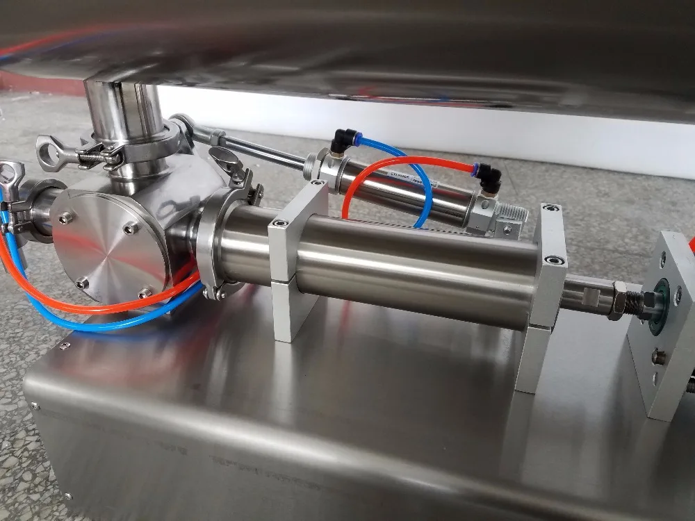 Машина для розлива соуса чили смешивающий бункер наполнитель горячий перец