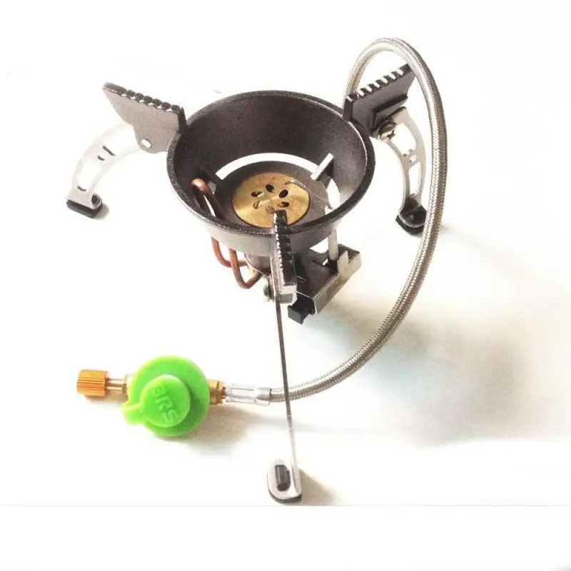 

Портативная плита Brs с защитой от ветра, устройство предварительного нагрева и нескользящим ковриком, с электронным зажиганием, подходит дл...