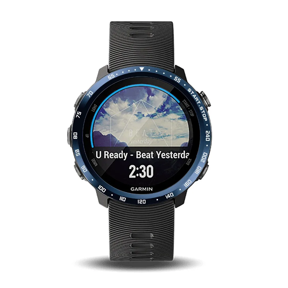 Чехол для Garmin Forerunner 645 Обложка с кольцом и рамкой стайлинга защитная обложка