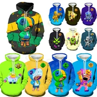 boy japanese anime leon hoodie teenagers sweatshirt clothes 3d printing oversize itself hoody boys child cosplay clothes gift