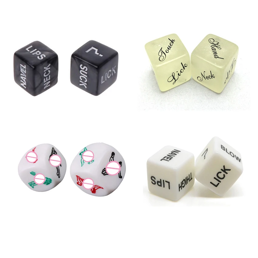 6 Side Funny Erotic Sex Dice Game for Adult Couples