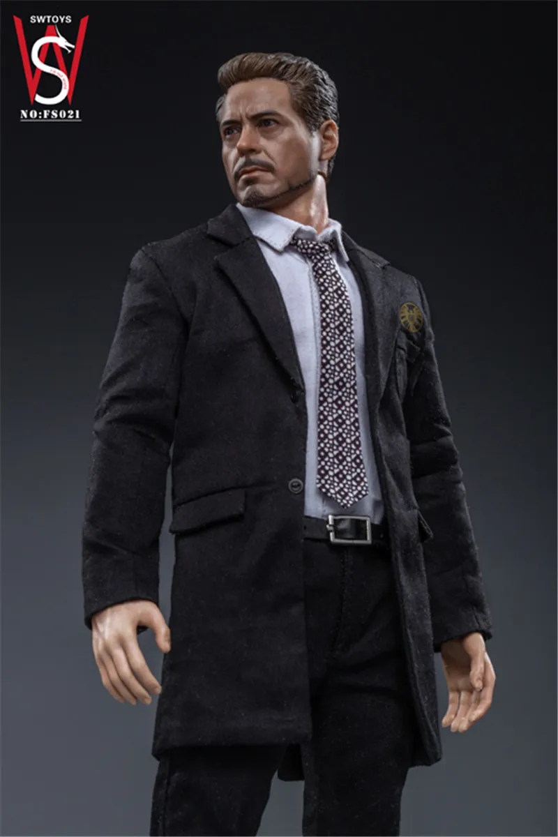 Полный набор фигурки Модель Игрушки для коллекции 1/6 SWtoys Костюм Тони Старка с головой и телом FS021 для фанатов подарок