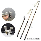 Трехсекционная телескопическая Рогатка, быстрая Рогатка высокого давления из нержавеющей стали, Рогатка для стрельбы на открытом воздухе, охоты, костюм для катапульты