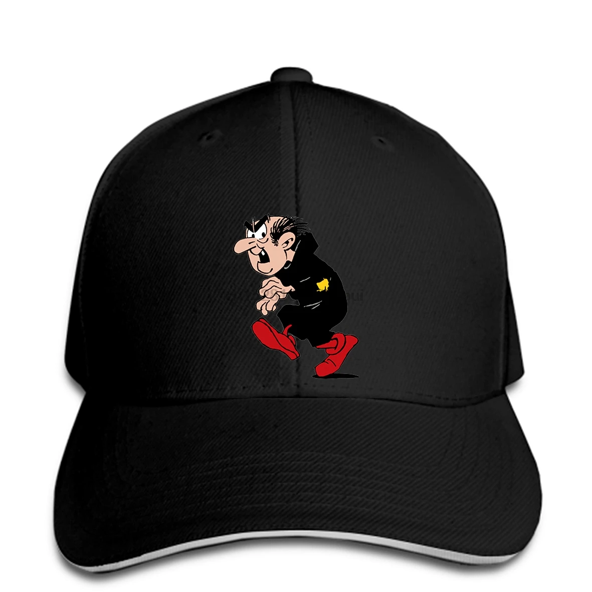 

Baseball cap Gargamel Cartoon Baseball caps Mens Bottoming Baseball caps