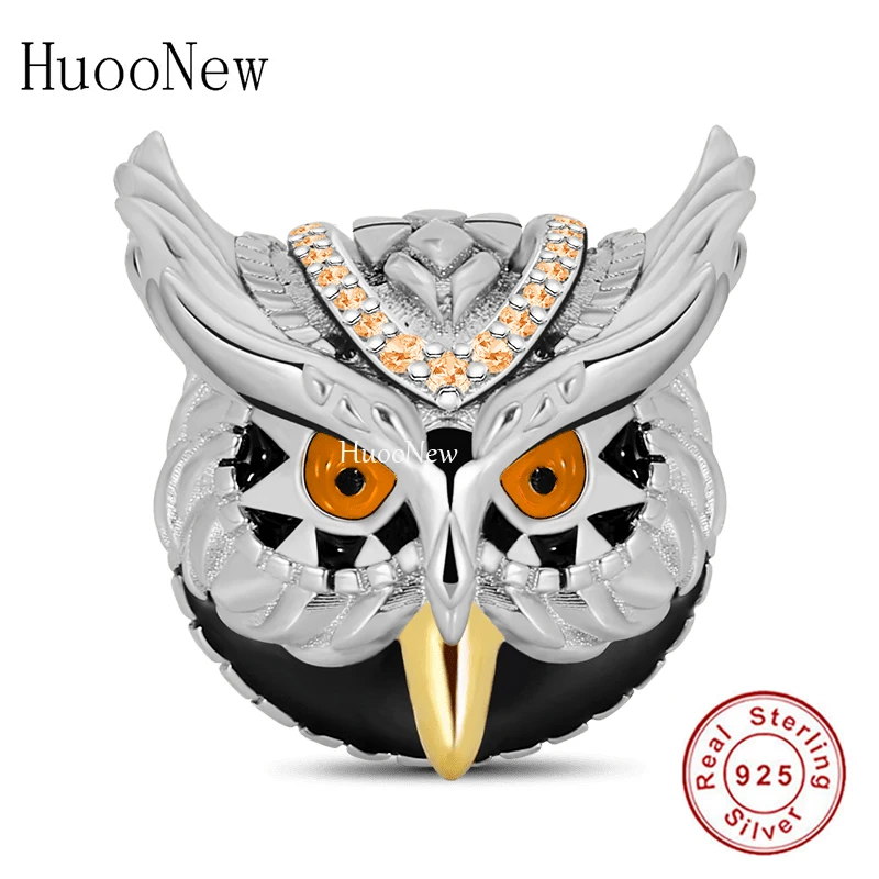 

Flying Eagle Charms Fit Bracelet Necklace 925 Sterling Silver Animal Birds Bead Jewellery Birthday Mum Wife Girlfriend Gifts