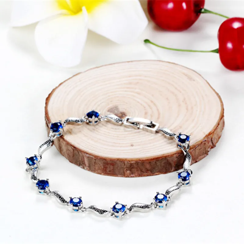 Очаровательный браслет из кубического циркония новинка 2019 модный круглой