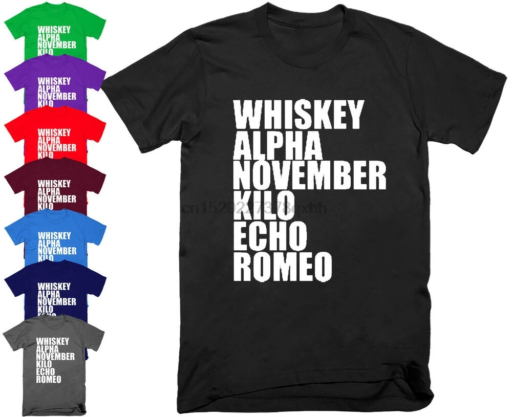 Виски Альфа ноября Киль смешно наступление грубые футболка Рождественский