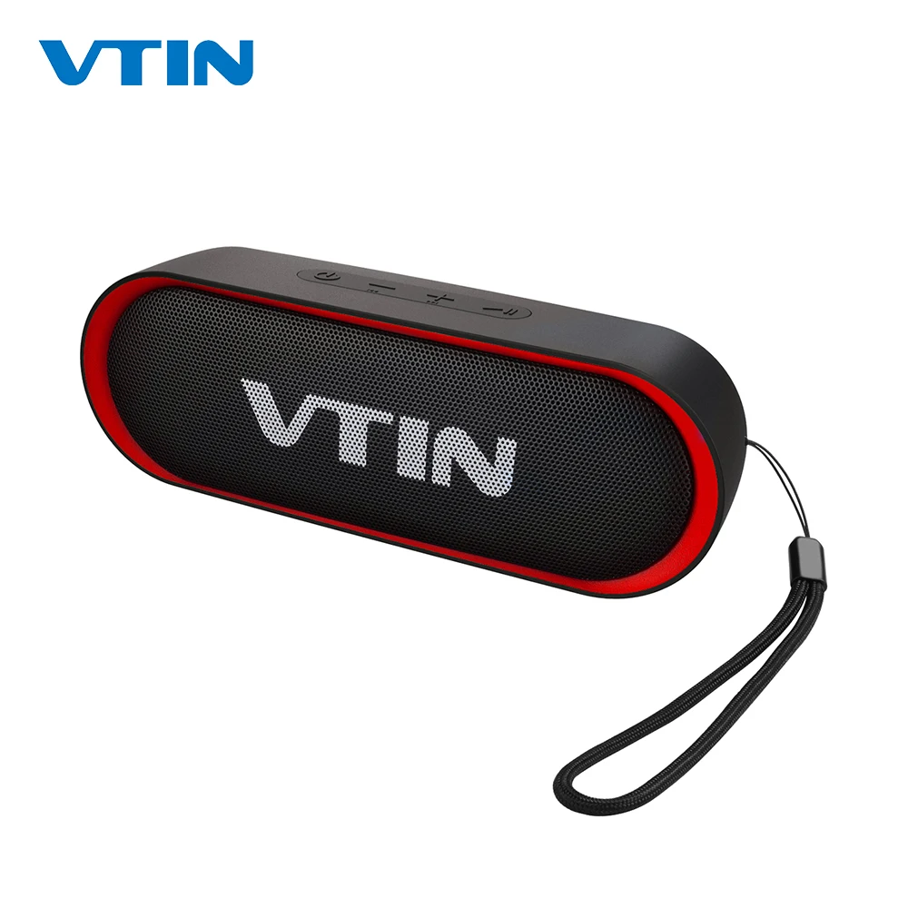 VTIN BH338 Bluetooth 5 0 IPX5 Водонепроницаемый портативный беспроводной динамик с мощными