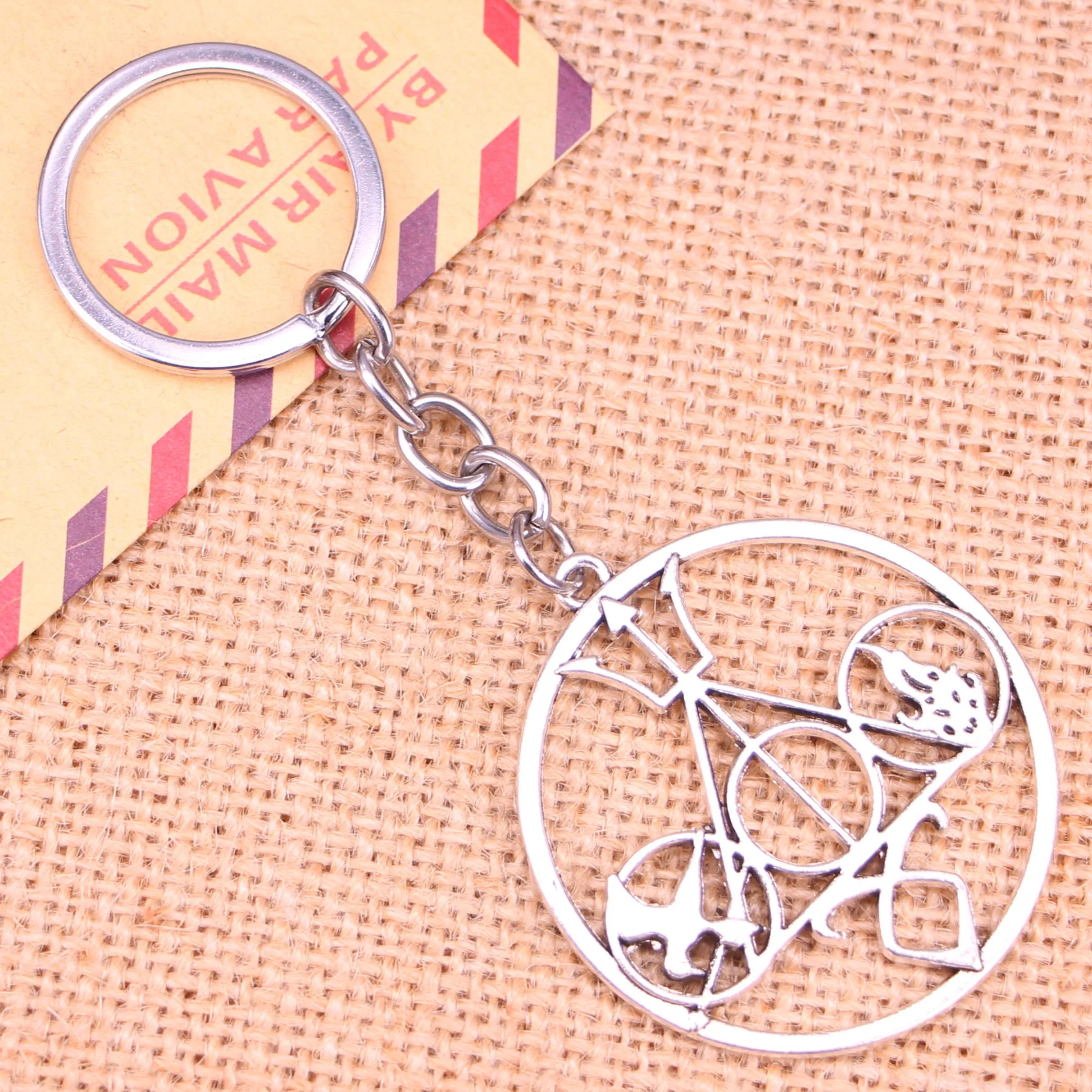 20 шт. новинка модный брелок 46*42 мм весы смерти подвески сделай сам для мужчин