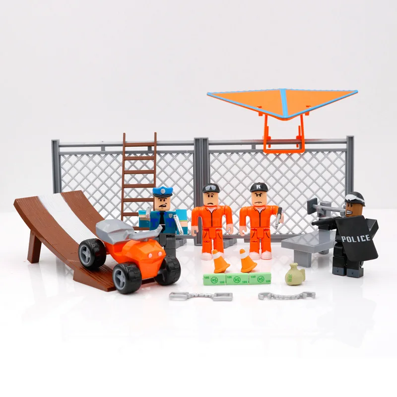 ROBLOX Jailbreak Great Escape Playset 7 см модель куклы детские игрушки jugetes статуэтки коллекция фигурок рождественские подарки для детей