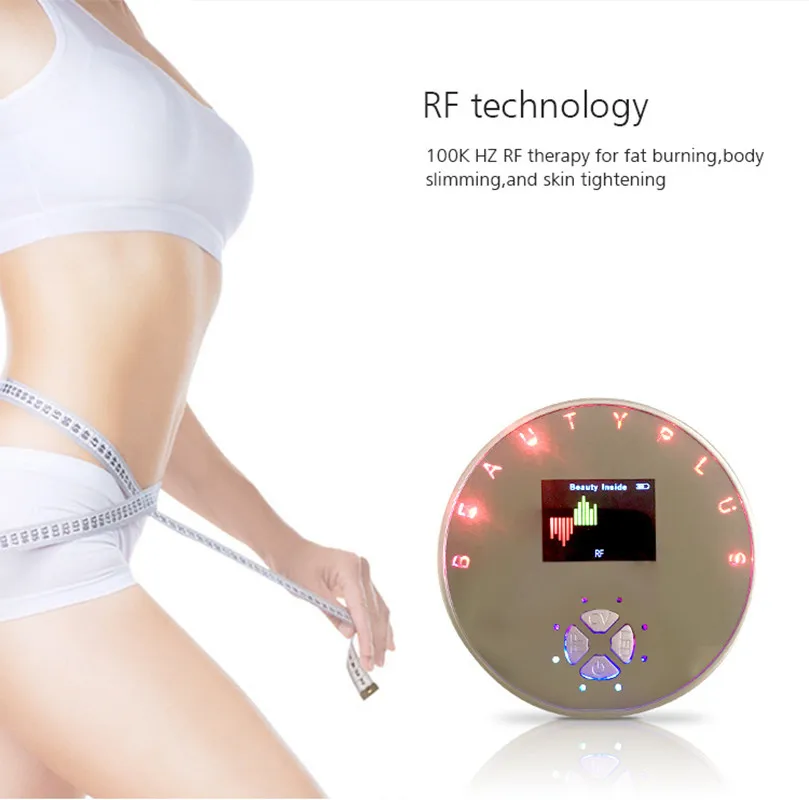 Beste 3D Massage Afvallen Ultrasone Lichaam Vermagering Machine Rf Radio Frequentie Handvat-Held Massage Machine Full Body Afslanken Tool
