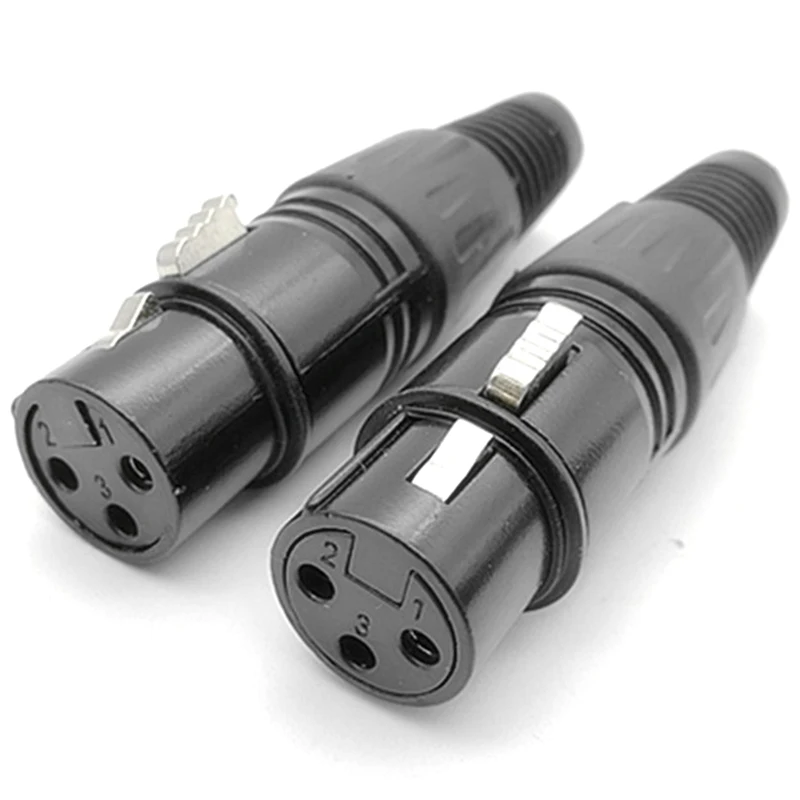 40 шт. 3Pin Xlr Штекерный к женскому микрофонный Удлинительный кабель микрофонные