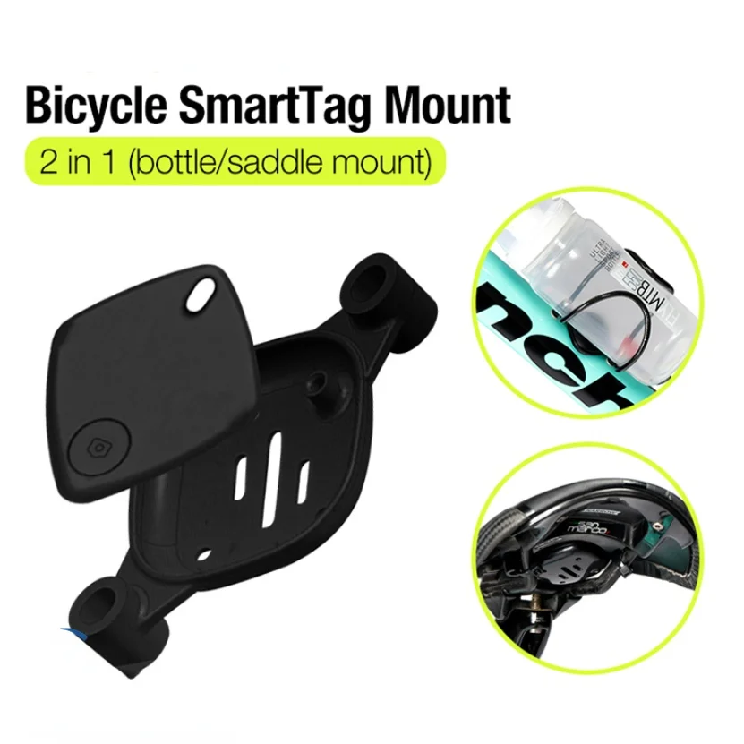 cycling hard protective case bicycle mount holder protective case for galaxy smart tag water bottle cage holdersaddle position free global shipping