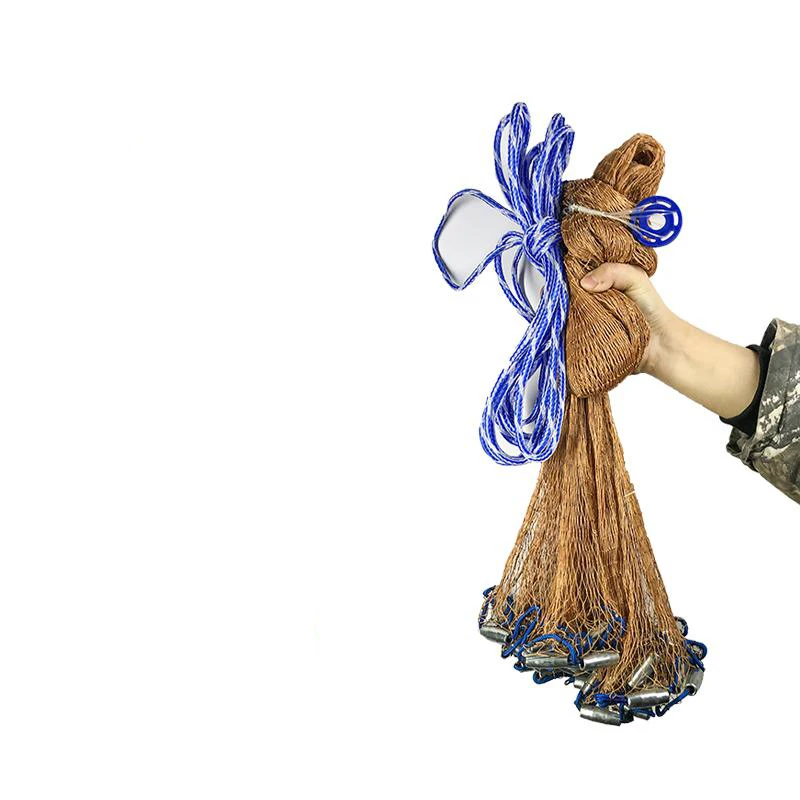 Горячая реклама открытый досуг ручная метательная рыболовная сеть американская