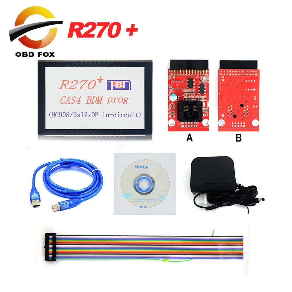 Программатор R270 + V1.20 Auto CAS4 BDM профессиональный программатор для bmw key prog