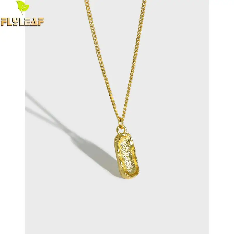 925 стерлингового серебра в геометрическом стиле состоящий из сережек и ожерелья