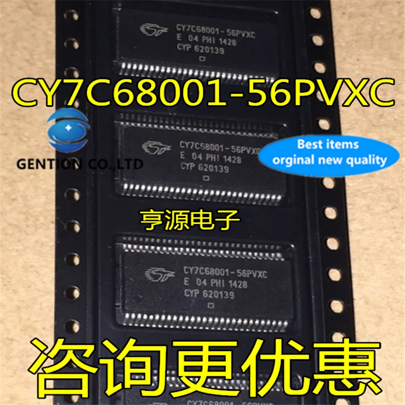 

5 шт. CY7C68001-56PVXC CY7C68001 SSOP56 в наличии 100% новый и оригинальный