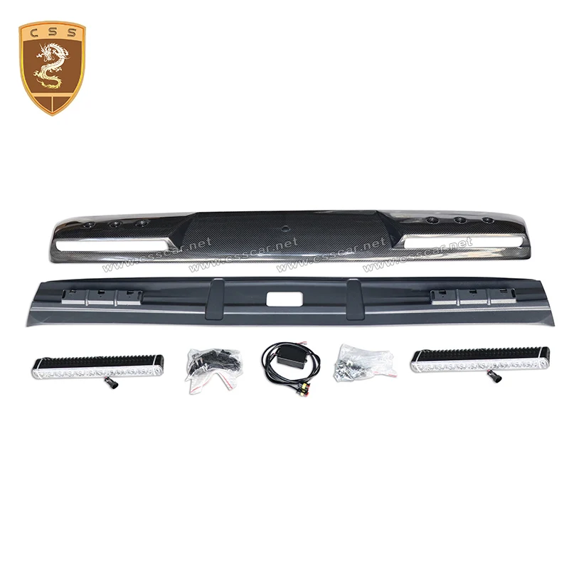 Реальные углеродного волокна спойлер на крыше для Benz G Class W463 G500 G550 G55 G65 G469 G63 крыши