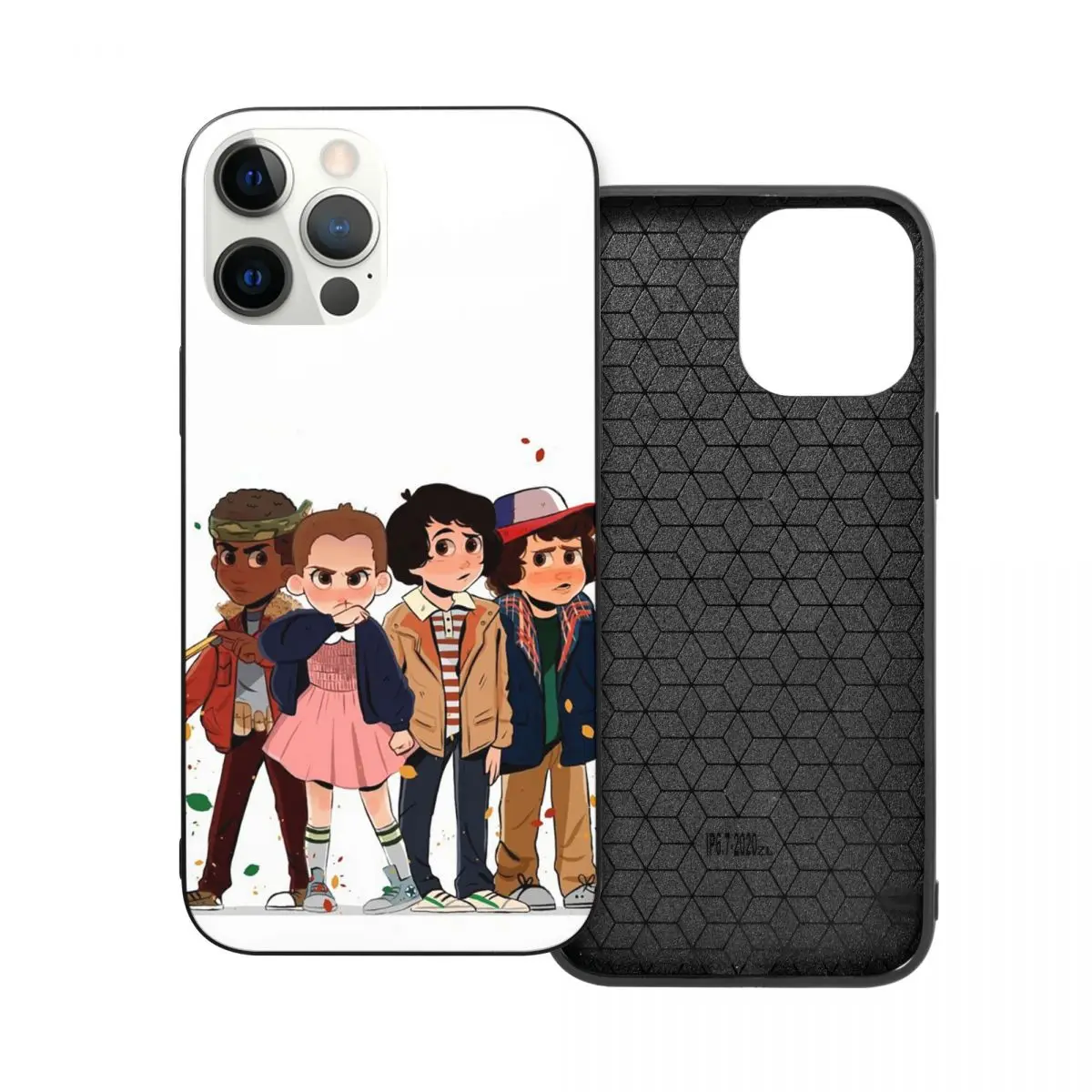 

Kids PC Glass TPU Phone Case for iPhone 13 12 11 Xs Xr X Pro Max Mini 7 8 Se2 Plus 6 6S