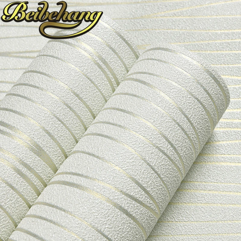 Papel де parede. Современные обои для спальни полосатые ПВХ гостиной|modern wallpaper|pvc