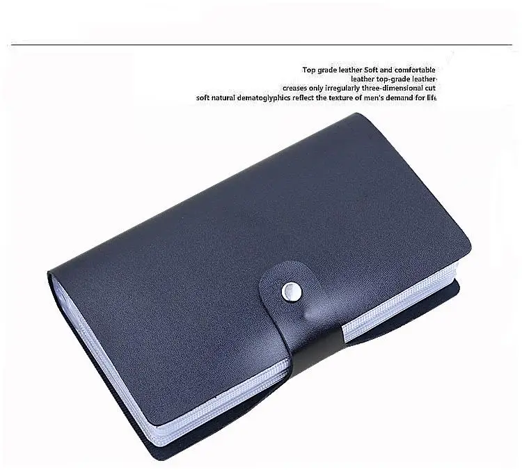 Новые модные унисекс Женские Мужские сумки для карт с именем женская кожаная