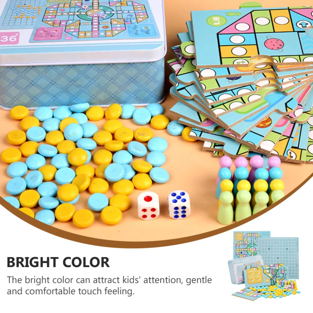 

1 Set of Multi-function Game Chess Toys Interactive Game Board Children Gift