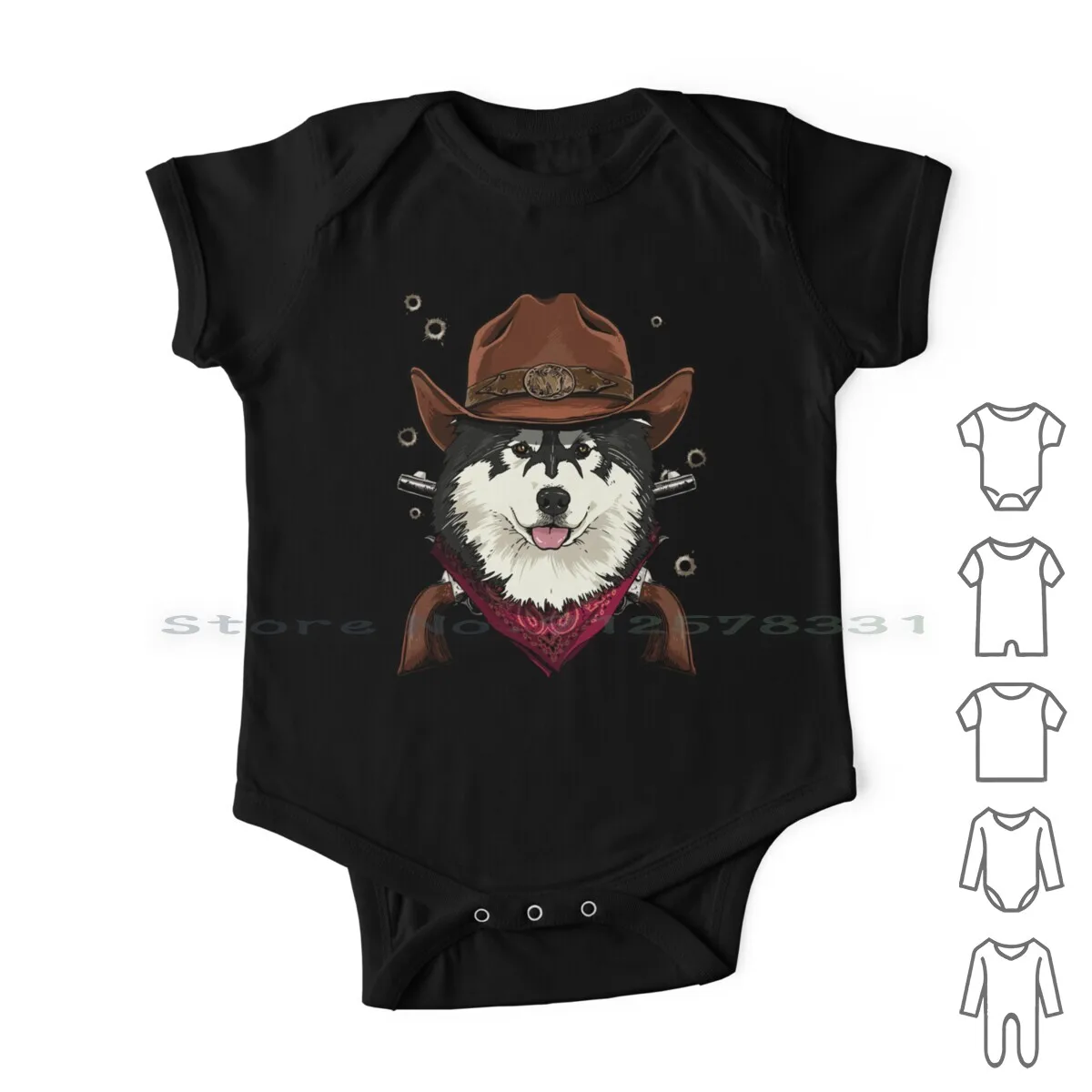 

Ковбойская Мальта из Аляски, искусственная ковбойская шляпа и бандана, Одежда для новорожденных, комбинезоны, хлопковые комбинезоны, ковбойская Аляска