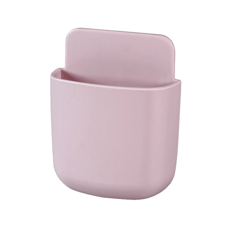 

Wall Mounted Storage Box Remote Control Storage Organizer Case For Air Conditioner TV Mobile Phone Plug Holder Stand Rack