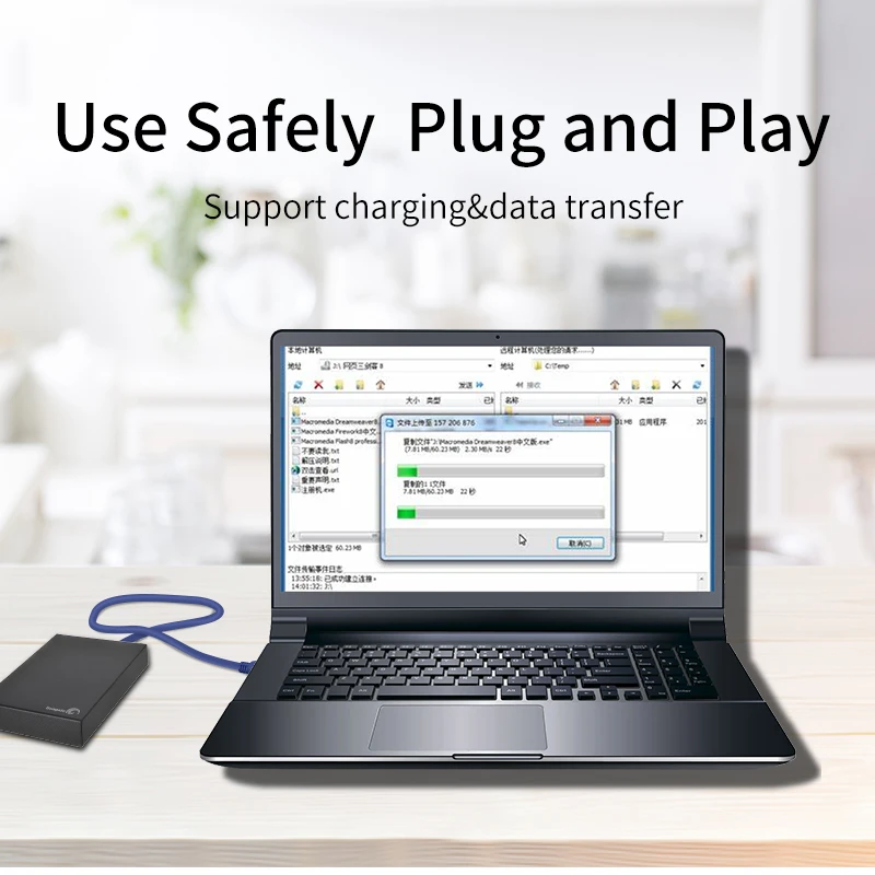 Кабель GCX USB 3 0 Micro B высокоскоростной кабель к для синхронизации данных внешнего