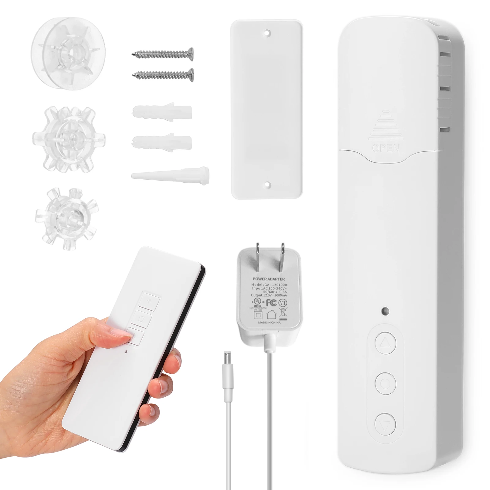 

Мотор для штор Tuya ZigBee TM616EGZT, электрический привод для штор с дистанционным управлением, работает с приложением Alexa Google Home