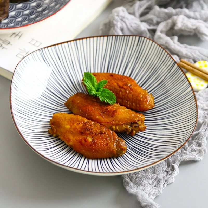 Тарелка для салата обеденное блюдо тарелки завтрака в скандинавском стиле